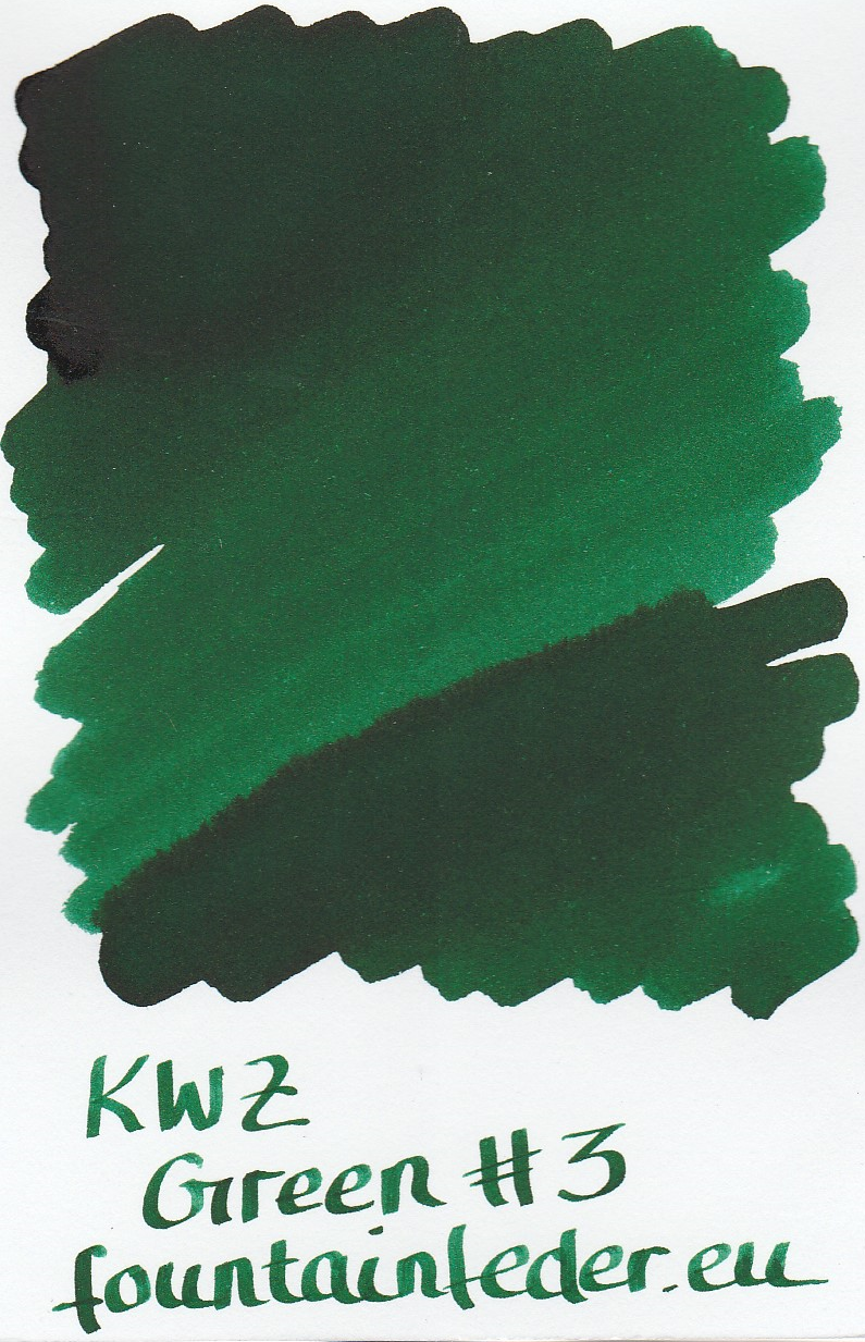 KWZ Green #3 Ink Sample 2ml     KWZ Green #3 Ink Sample 2ml
