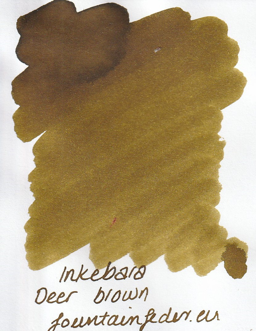 Inkebara Deer Brown Ink Sample 2ml  Inkebara Deer Brown Ink Sample 2ml