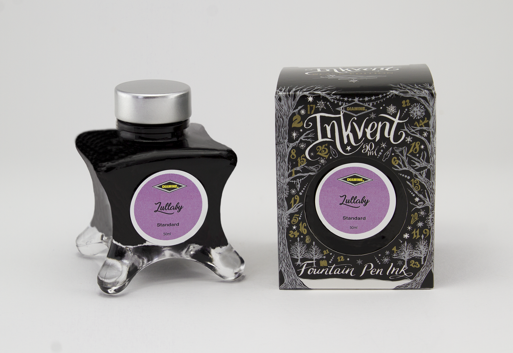 Diamine Inkvent Black Edition - Lullaby 50ml Diamine Inkvent Black Edition - Lullaby 50ml